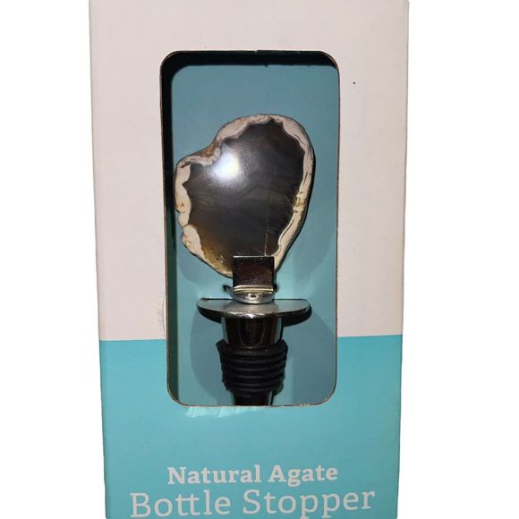 Foster & Rye Rodeo Horseshoe Star Agate Lot 3 Wine Bottle Stopper New In Package - Picture 7 of 9
